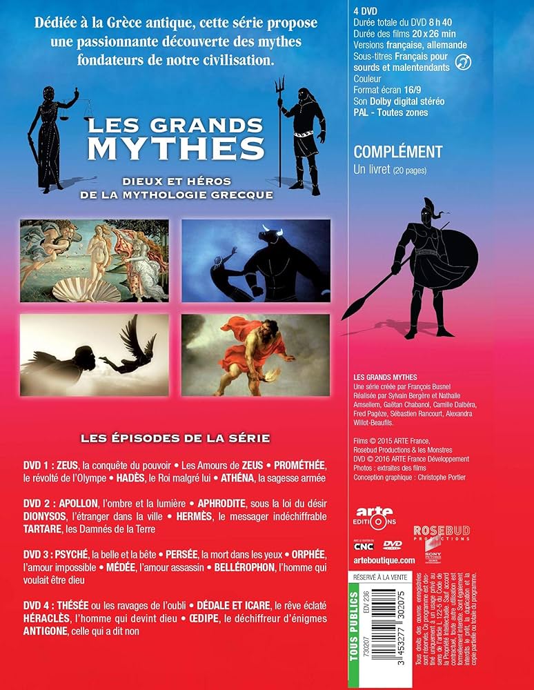 その他 Mythes Et Legendes [DVD] Amazon.com: Les Grands Mythes : Movies & TV